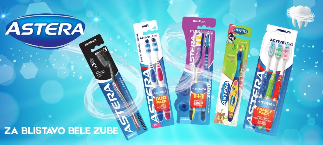 Astera četkice za zube – Proizvod koji se brzo rasproda!