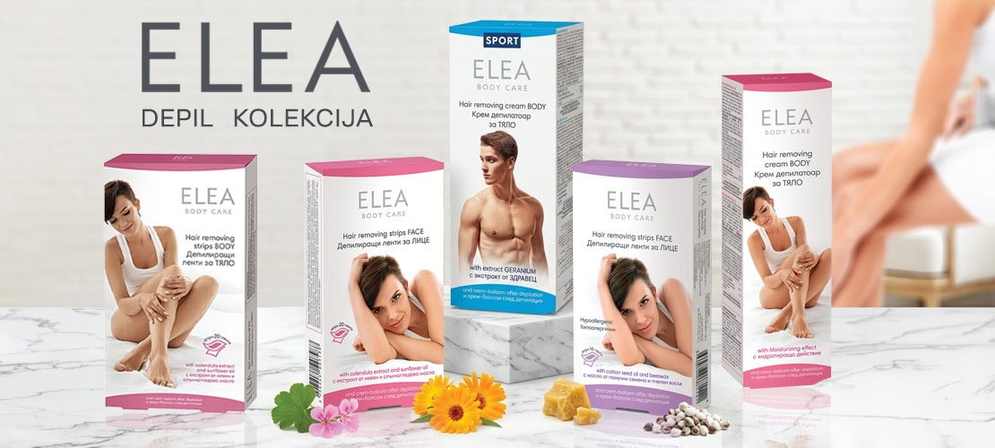 ELEA Depil kolekcija – glatka koža bez kompromisa