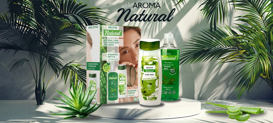 AROMA NATURAL Natural Care for Your Hair and Body – kompletna nega u jednom setu