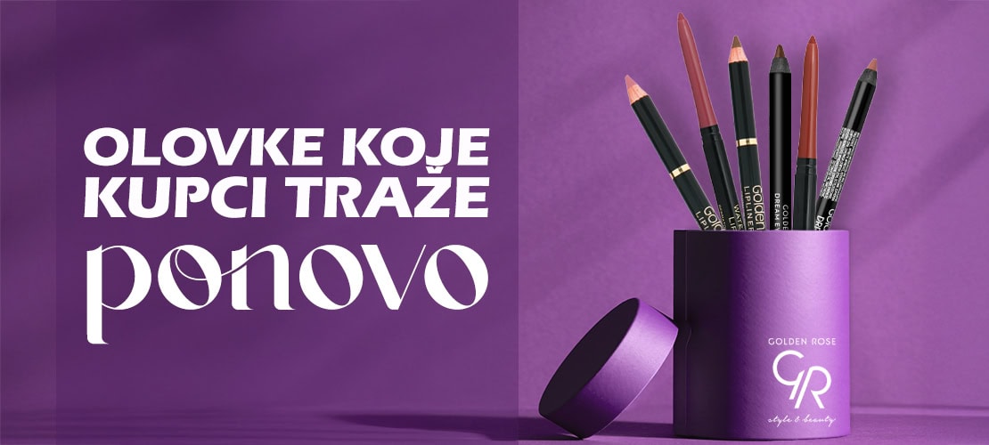 Golden Rose olovke za usne – proizvod koji kupci stalno traže!